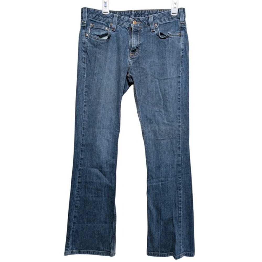 Carhartt Women's Blue Denim‎ Bootcut Jeans Size 10 Regular 32x30